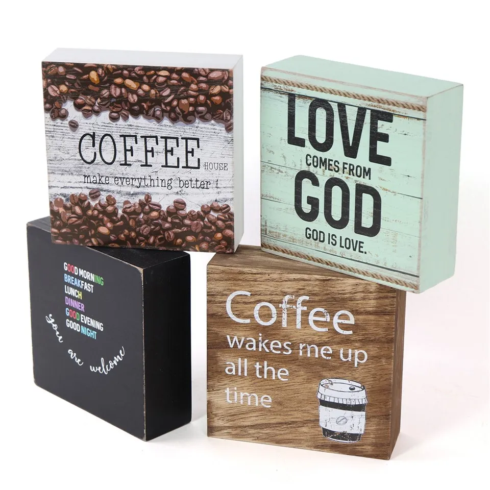 Tanda Kayu Tanda Kotak Teras